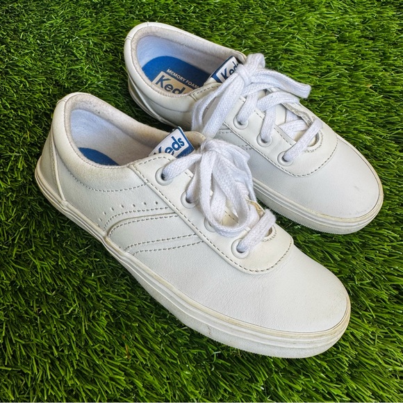 Keds Other - Keds (Kids) White Leather Riley Sneakers